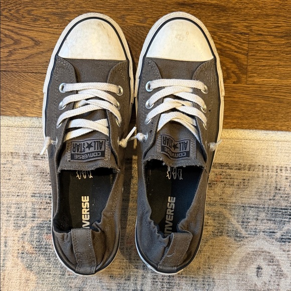 Converse Shoes - Converse Kids Low Top Canvas Sneakers - Charcoal Gray